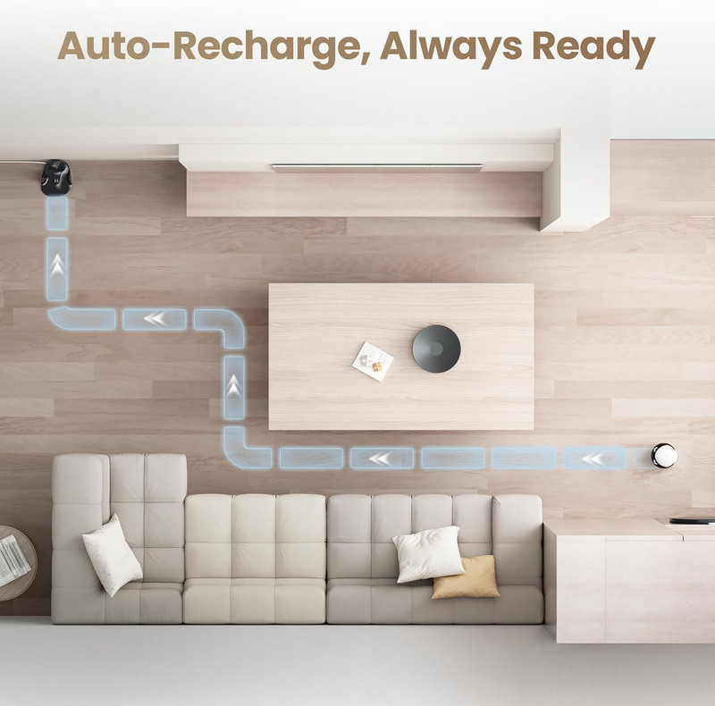 Air 2 Familybot Indoor Security Camera Robot: 2K Pet Camera, Movable Home Robot, gallery