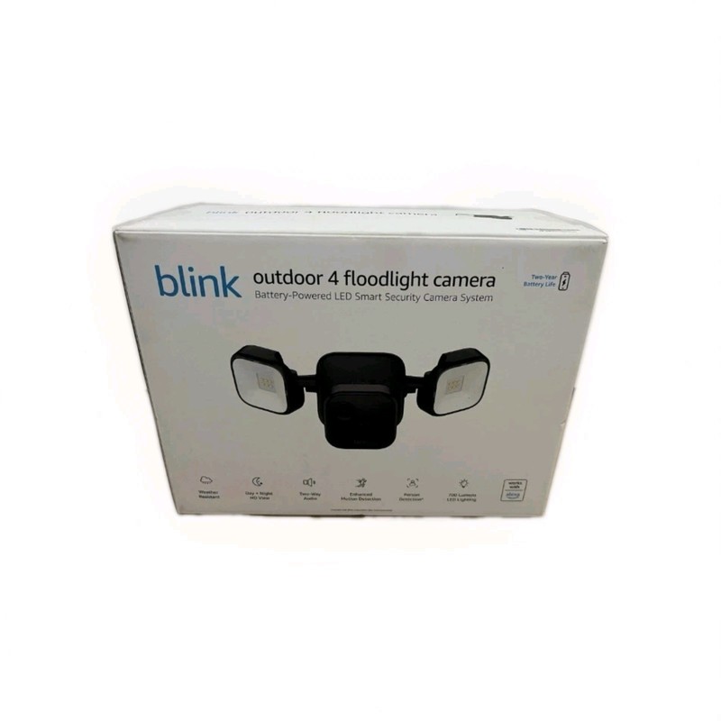 Blink Outdoor 4 Floodlight Camera (newest model) 4th Gen