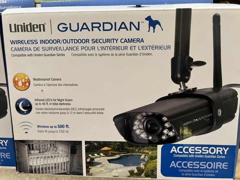 Uniden Guardian G766 Wireless Video Surveillance Camera System w/ 2 cameras gallery