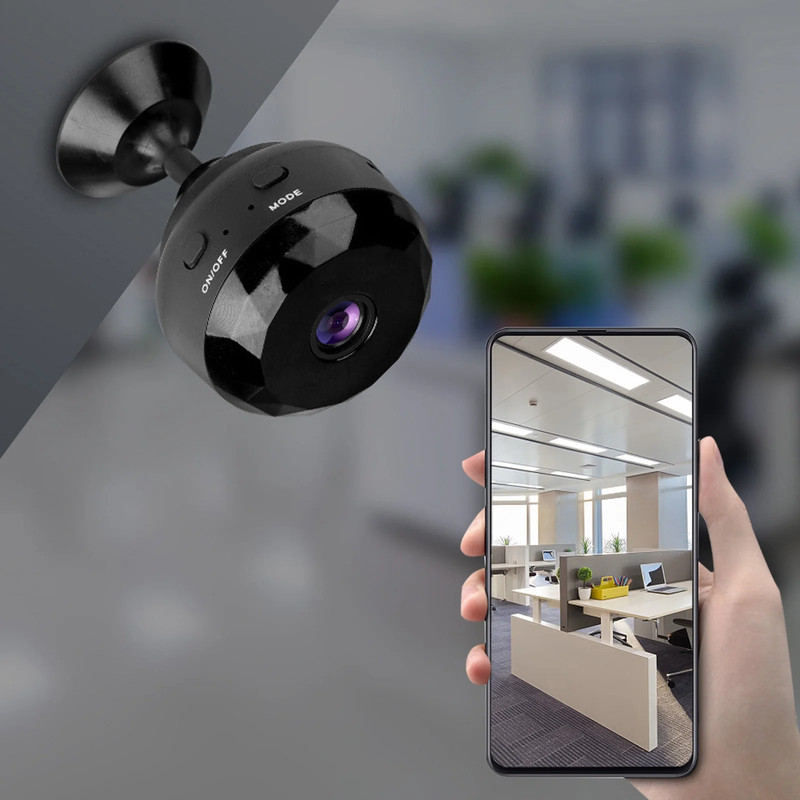 4 Pcs Mini Wifi Camera 2.4G Wireless Security Camera 1080P HD Night Vision Built gallery