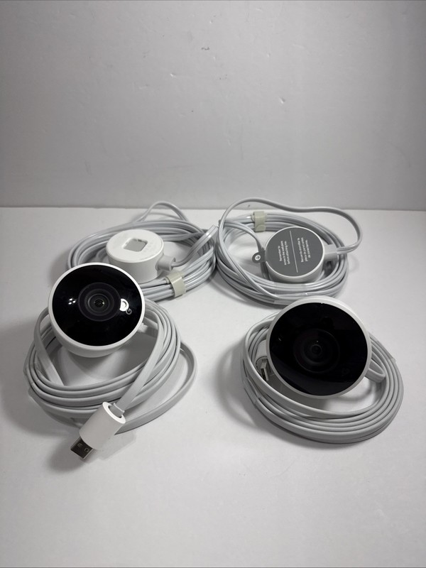 Google Nest Outdoor Security Camera Wi-Fi 1080P Night Vision Cam NC2100ES mint