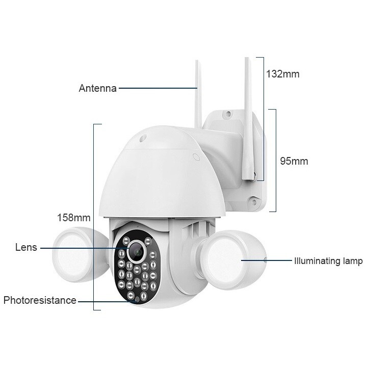 MQ16 Outdoor Surveillance Home Security Camera gallery