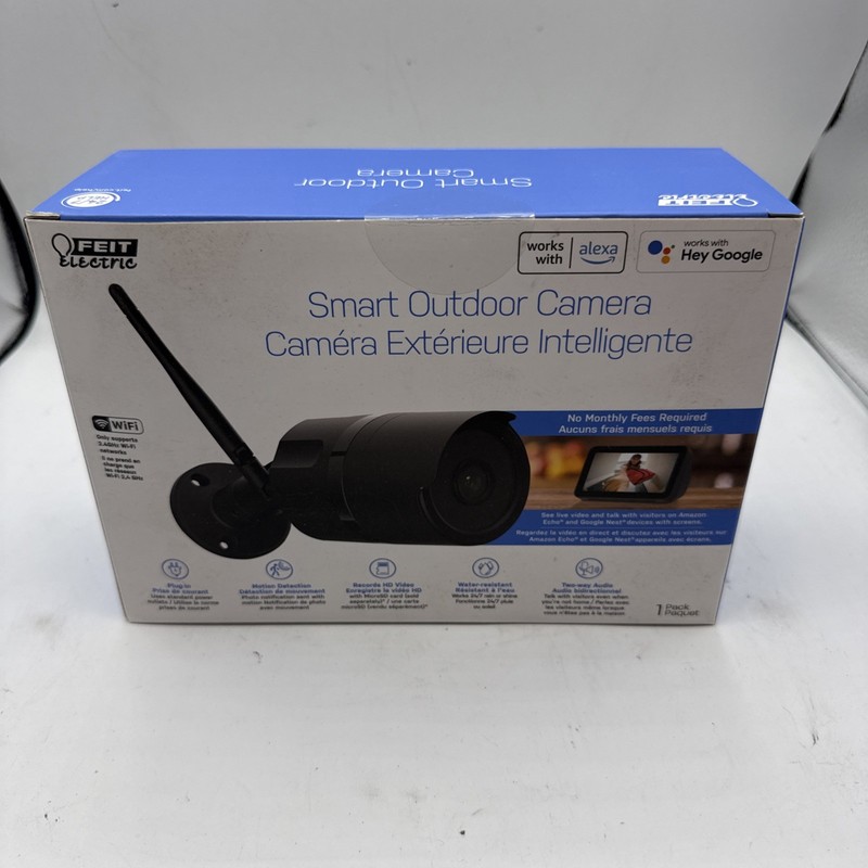 New Feit Smart Home Plug-in Outdoor Smart-Enabled Security Camera gallery
