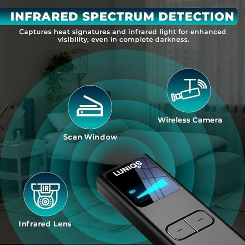 Hidden Camera Detector & Bug Finder - RF & GPS Tracker Detector with LCD Screen gallery