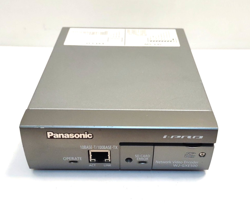 Panasonic WJ-GXE500 i-Pro Network Video Encoder