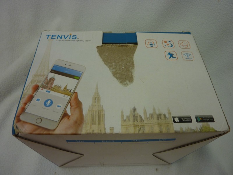 TENVIS WIRELESS IP NETWORK CAMERA MODEL TH661 WITH STAND & QUICK START GUIDE gallery