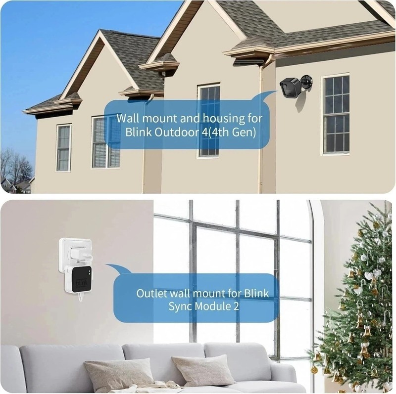 3 Pack All New Blink Outdoor & Indoor Wireless Home Security Camera System Mount gallery