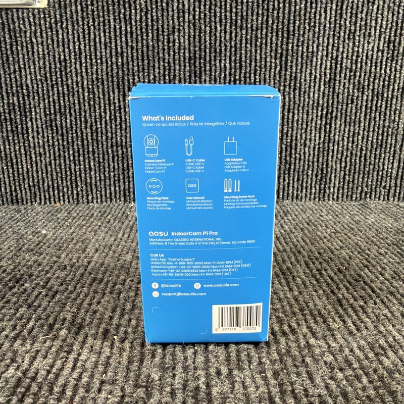 Aosu IndoorCam P1 2K Pan & Tilt WiFi Camera - Works with Alexa & Google gallery