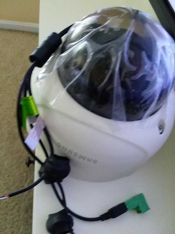 NEW SAMSUNG SCV-2080R HIGH RESOLUTION IR LED VANDAL-RESISTANT DOME CAMERA. gallery