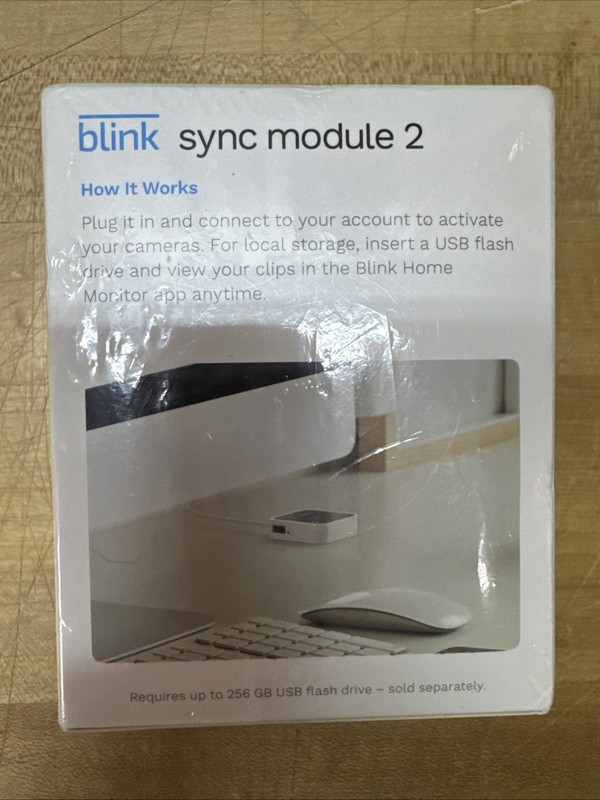 Blink Sync Module 2 for Smart Security Camera System Sealed gallery