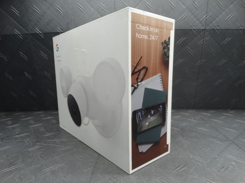 Google Nest Cam with Floodlight Wired Outdoor Smart Home Security Camera gallery