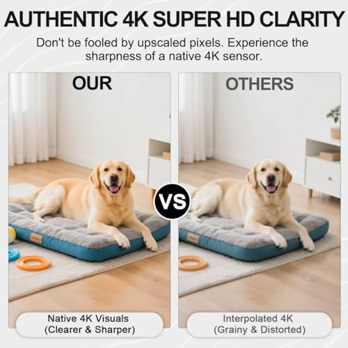 2026 Upgraded 4K Mini Wireless Security Camera, 6H Battery – Small Wireless gallery