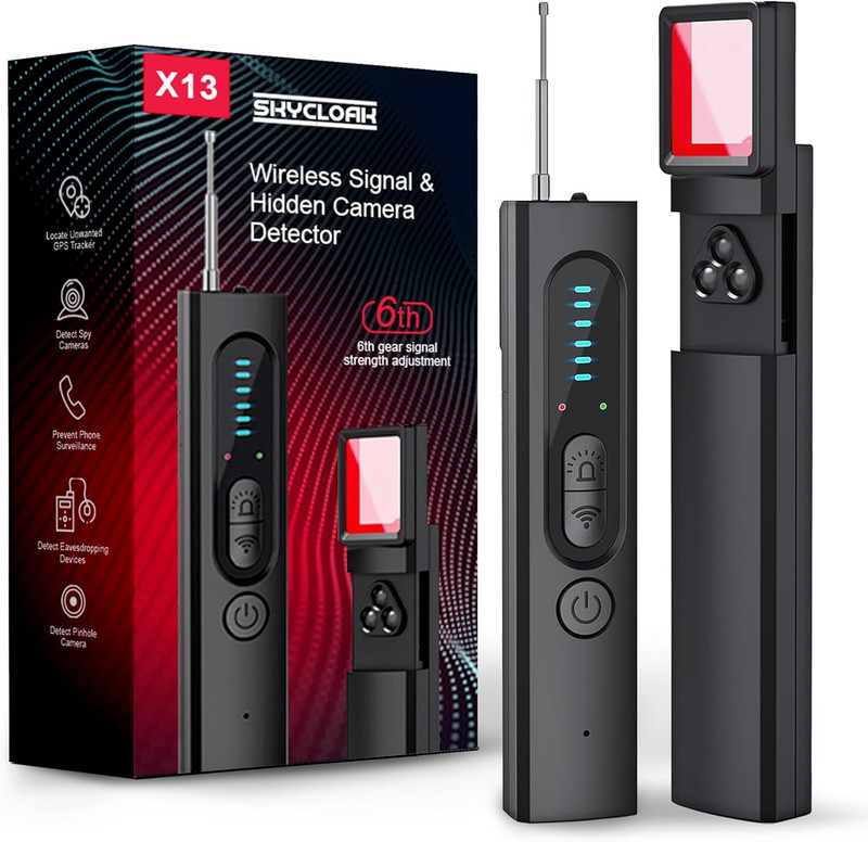 Hidden Camera Detectors – 2026 Portable Hidden Camera Detector & Bug Detector, T