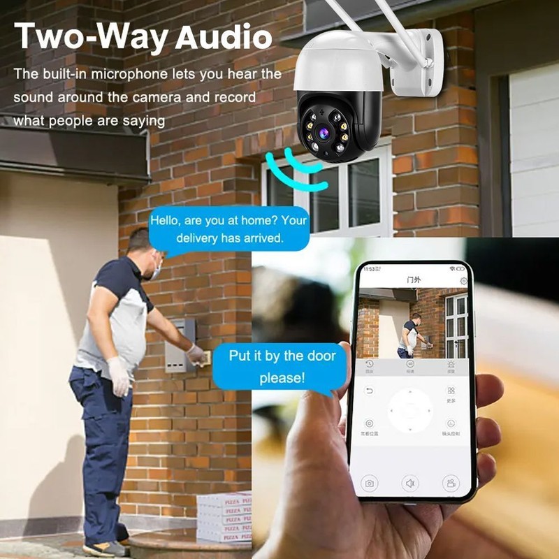 Smart Wifi Camera Human Detection Digital Zoom Wireless Iptv Security Protection gallery