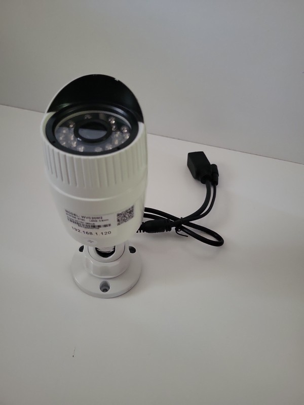 IP Network Bullet Security Camera WVC20M2 3.6mm Lens Outdoor CCTV Tested