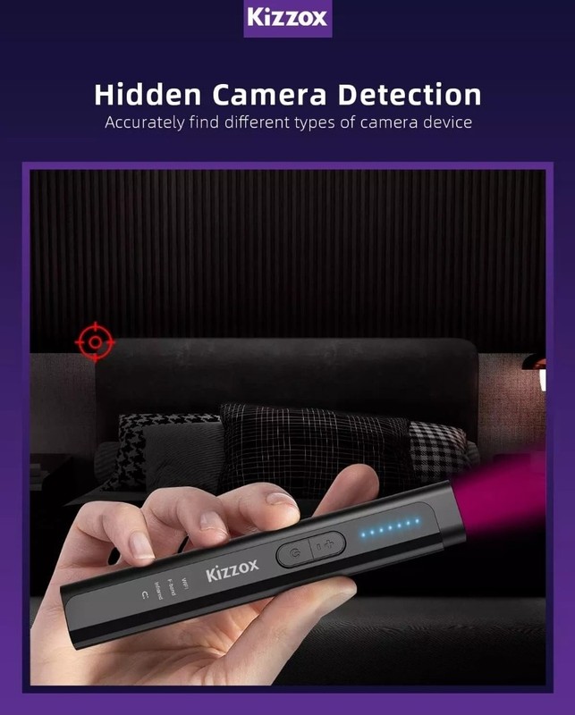 K16 Pro Anti Spy Hidden Camera Detector Magnetic RF IR Laser Scanner Bug Tracker gallery