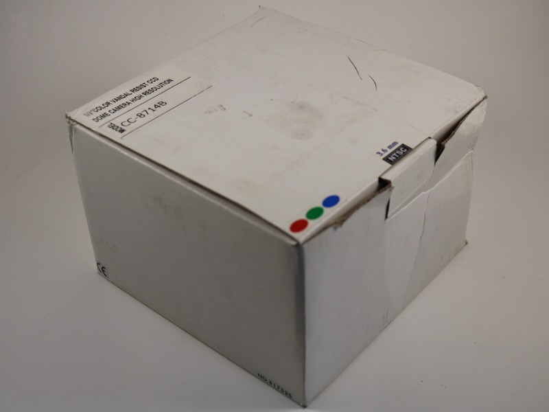 Color Dome Camera, 1/3" CCD High Resolution Color, 3.6mm, CC-8714B gallery