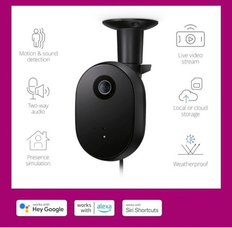 WiZ Outdoor Security Camera Full HD Night Vision Motion Detect WiFi Smart Cam gallery