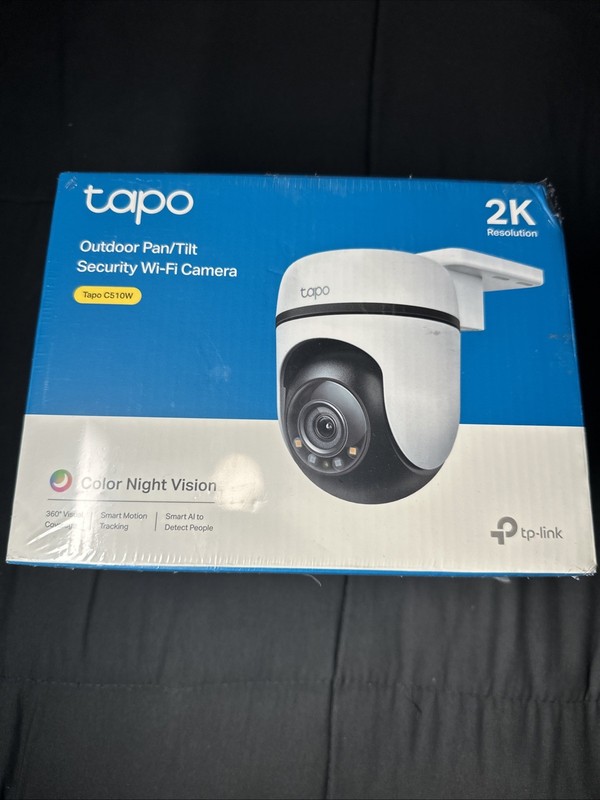 Tapo Tp-link 2k Outdoor Pan/tilt Security Wi-fi Camera, 360° View, Motion