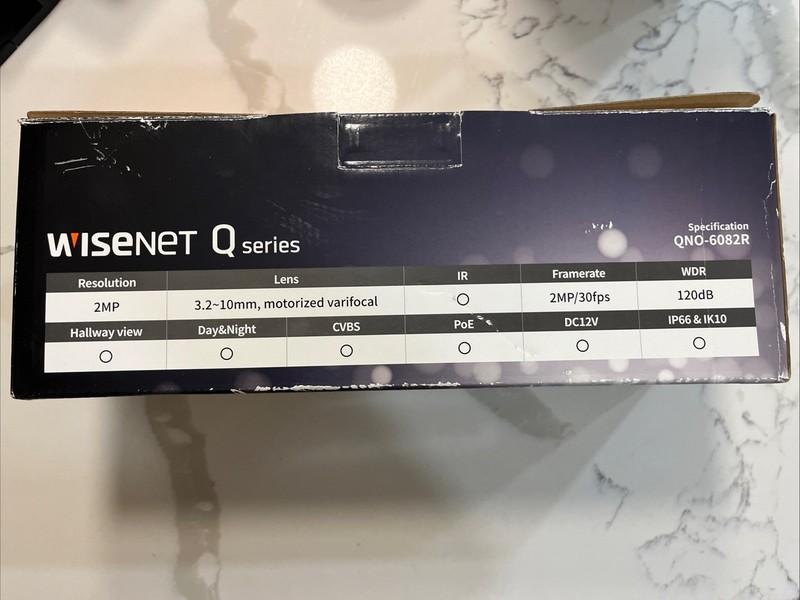 New Wisenet QNO-6082R - 2 Megapixel HD Network Camera - gallery