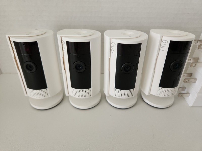 Lot of 4 Ring Indoor Cam 2nd Gen 1080p Security Camera – Used – Model 5F72E9 gallery