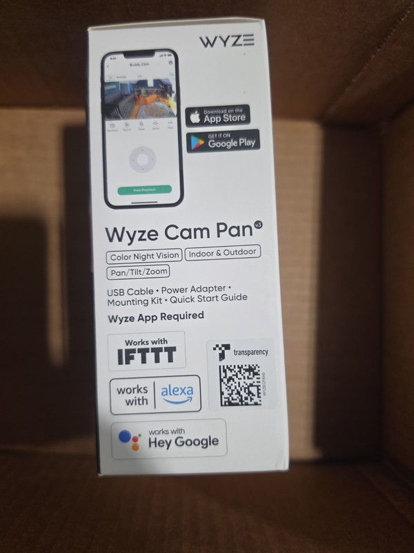 Wyze Cam Pan v3 Indoor/Outdoor Wifi Pan/Tilt/Zoom Smart Home Security Camera New gallery