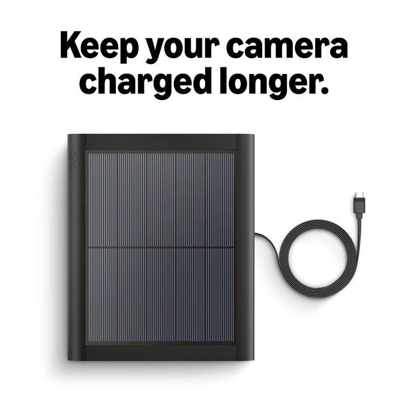 Solar Panel 2nd Generation, 4W for Outdoor Cam Plus, Outdoor Cam Stick Up Cam... gallery