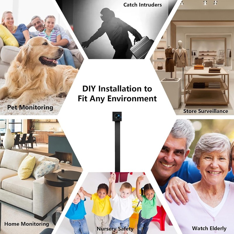 Discreet Wireless Security Cam with Motion Detection gallery