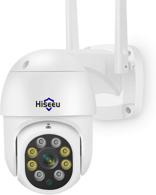 3MP Security Camera Outdoor,Wifi Camera, Auto Tracking&Light Alarm Floodlight &