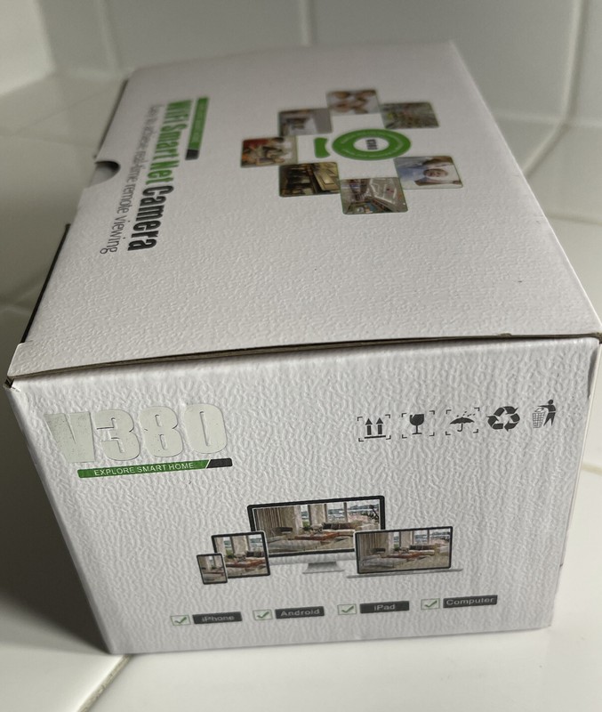 Wifi Smart Net Camera V380 pro Explore Smart Home NEW Condition. NEW gallery