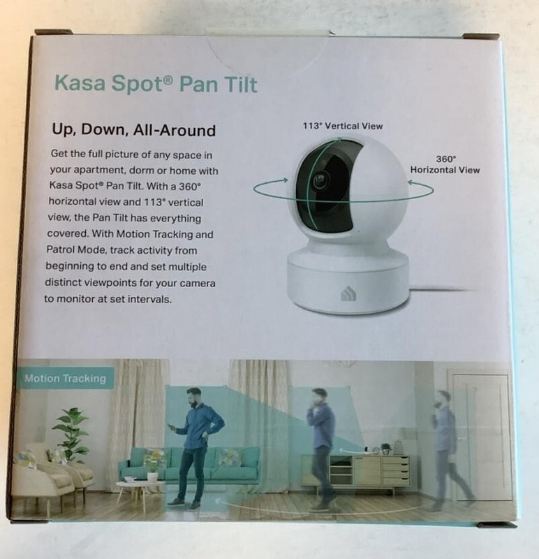NEW TP-Link KC115 Kasa Spot Pan Tilt Indoor 1080P Wi-Fi Surveillance Camera gallery