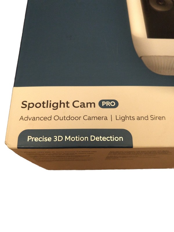 Ring Spotlight Cam Pro Wired Plug-In Wi-Fi White Outdoor Security Video Camera gallery