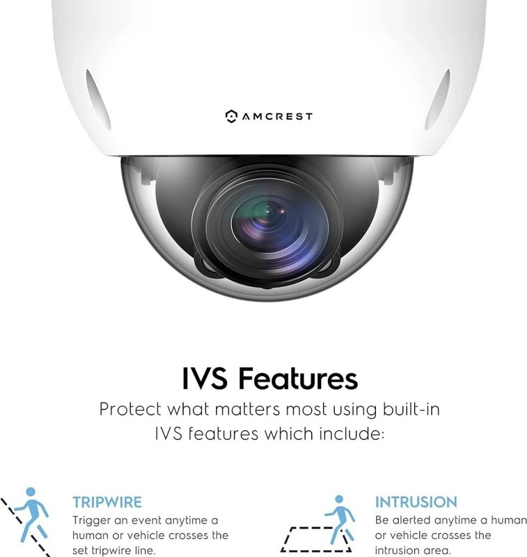 Amcrest 4K 8MP Varifocal POE IP Security Camera IP8M-VD2793EW White Optical Zoom gallery