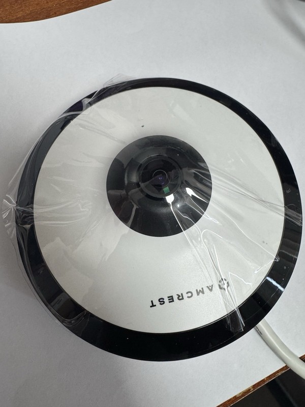 Amcrest IP5M-F1180EW-V2 5MP PoE 360° Fisheye IP Security Camera Panoramic Dome