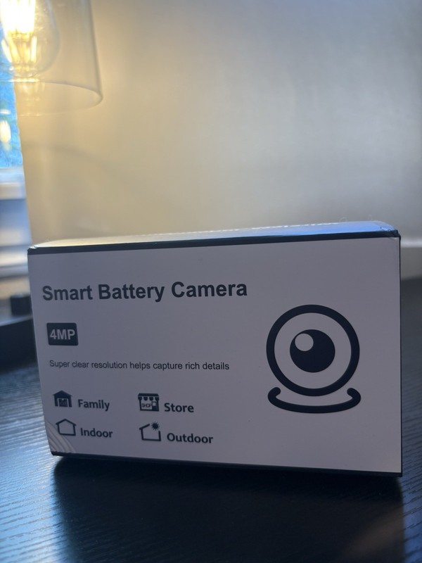 2.4G/5G WiFi 4MP Smart Battery Home Camera Security
