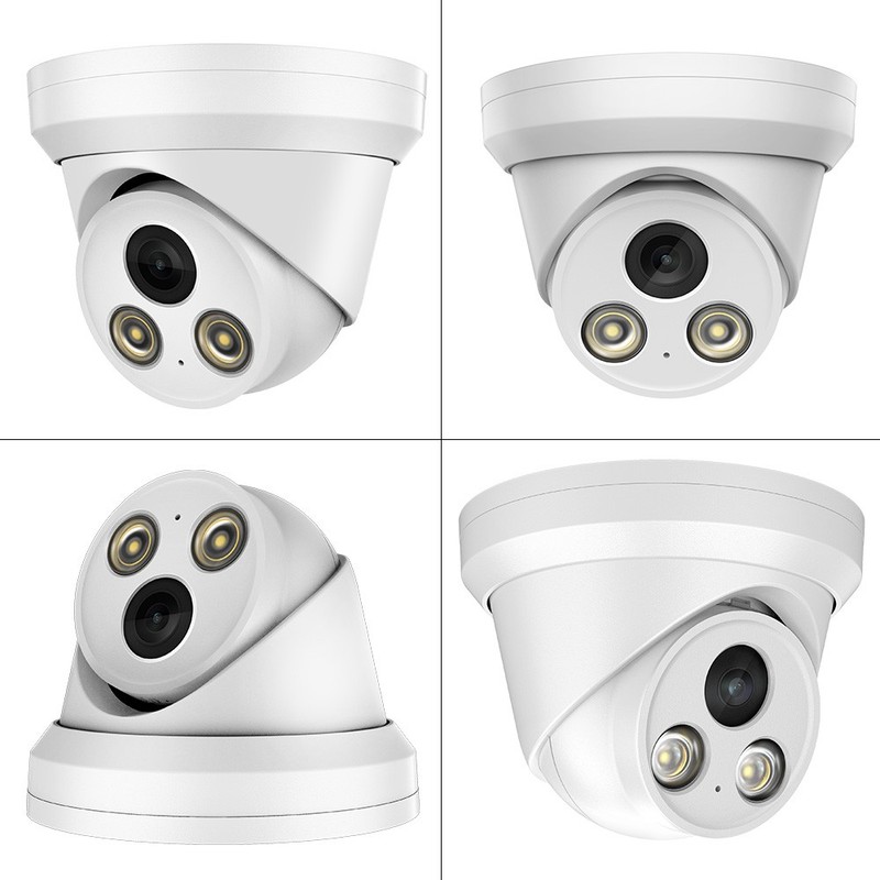 Vikylin 4K 8MP 5MP 4MP POE IP Camera Onvif Full Color Audio Outdoor NDAA Wired