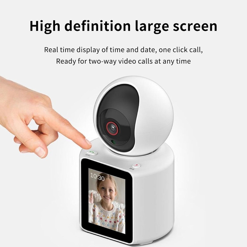 Two Way Pet Camera with 2.8 Inch HD Screen, 1080P Video Calling Camera for Indoo gallery