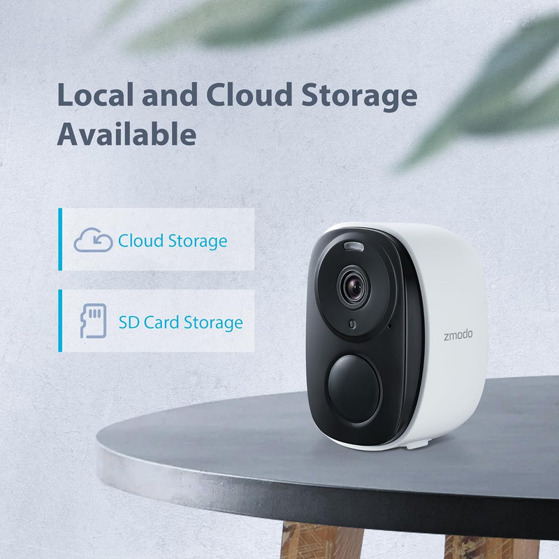 Outdoor Wireless Security Camera -Wire-Free, Rechargeable, Battery Powered Indoo gallery