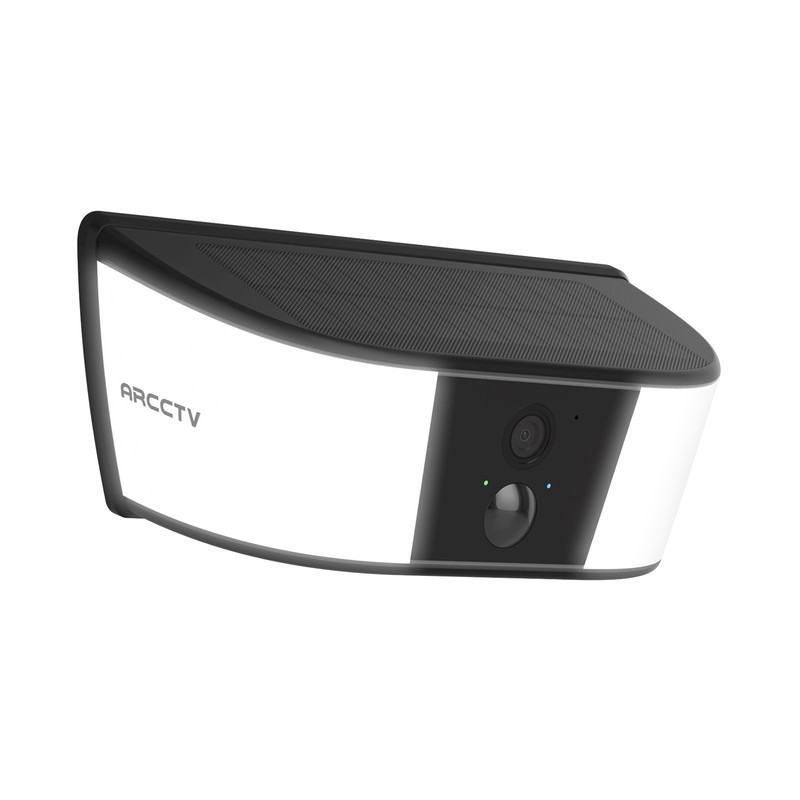 ARCCTV 4MP Solar Security Camera Outdoor Wireless WIFI Battery Camera Wall Light