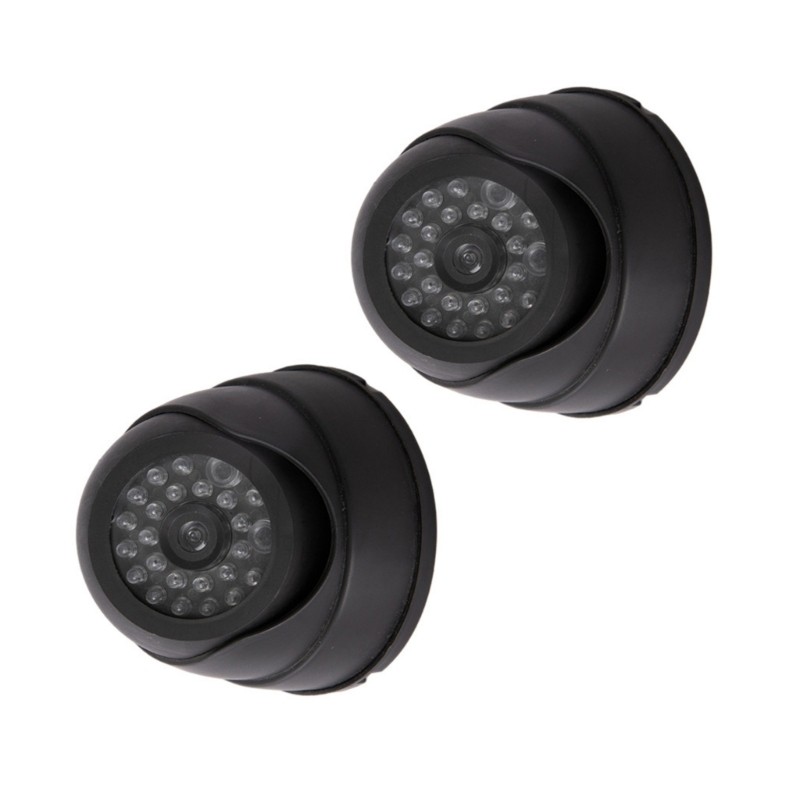 Weatherproof Fake Security Camera LED Blinking Light For Outdoor Indoor Security gallery