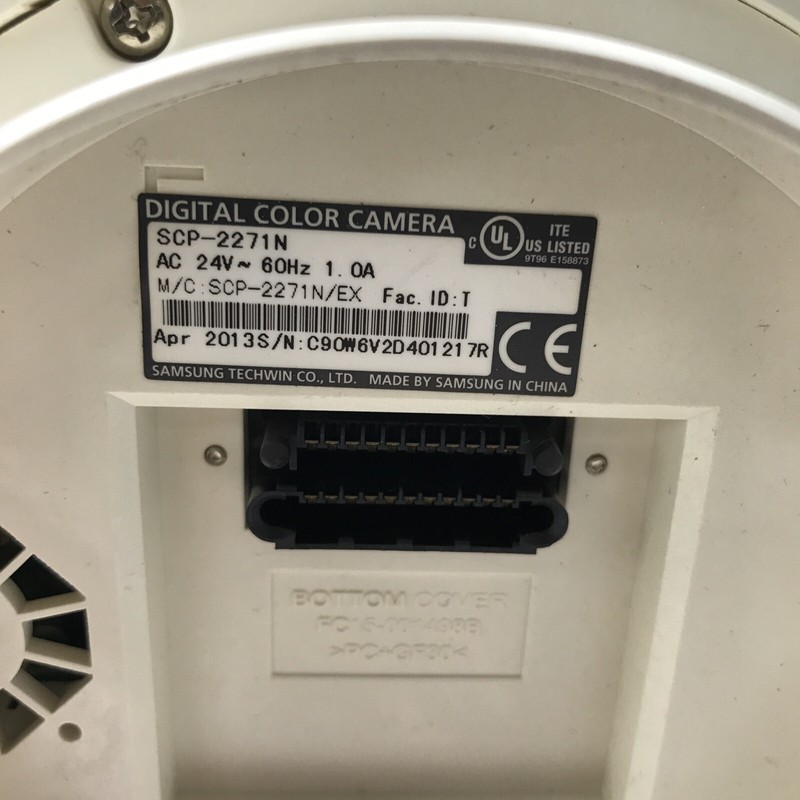 Samsung Digital Color Camera SCP-2271N 60Hz AC 24V PC-GF30 Security Camera gallery