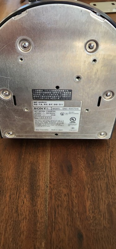 Sony SNC-RX570N PTZ Network IP Security Surveillance 36X Optical Zoom Camera gallery