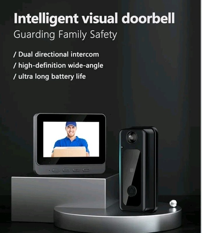 Smart Home 4.3"Video Doorbell Home Display Wireless Intercom HD Video Monitor gallery