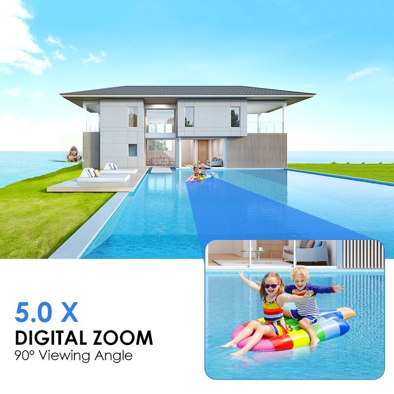 4MP PTZ Wifi IP Camera Outdoor Security Protection 5x Zoom Surveillance SmartCam gallery