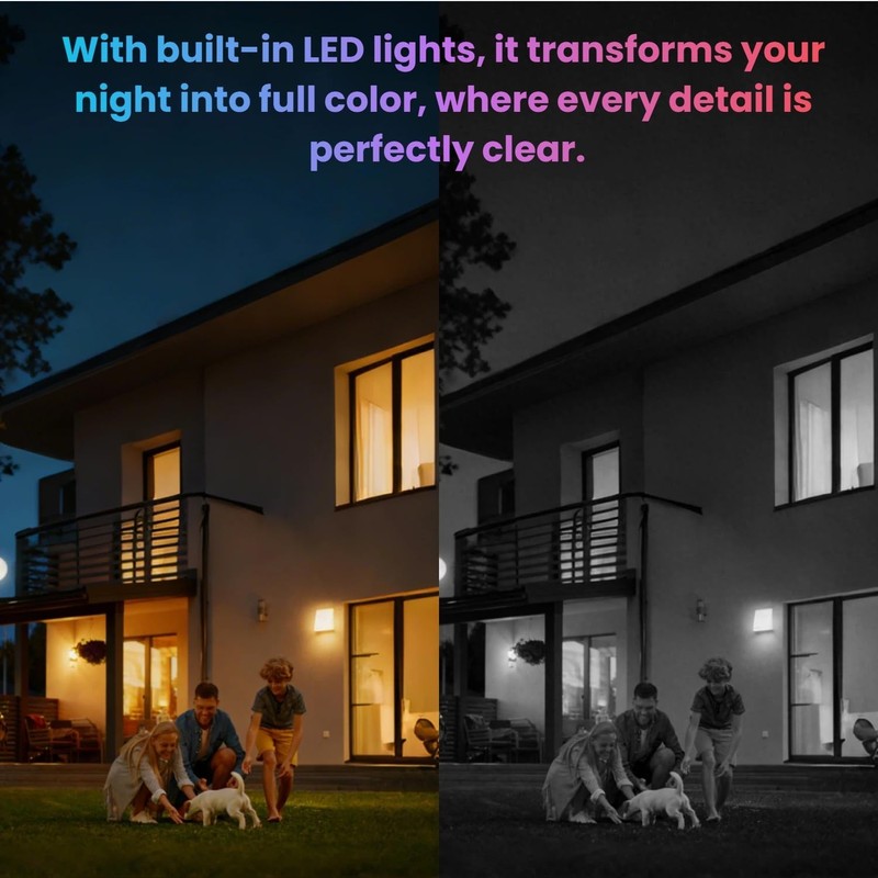 Solar Security Cameras Wireless Outdoor, Dual Lens 2K 360° View Cameras for H... gallery