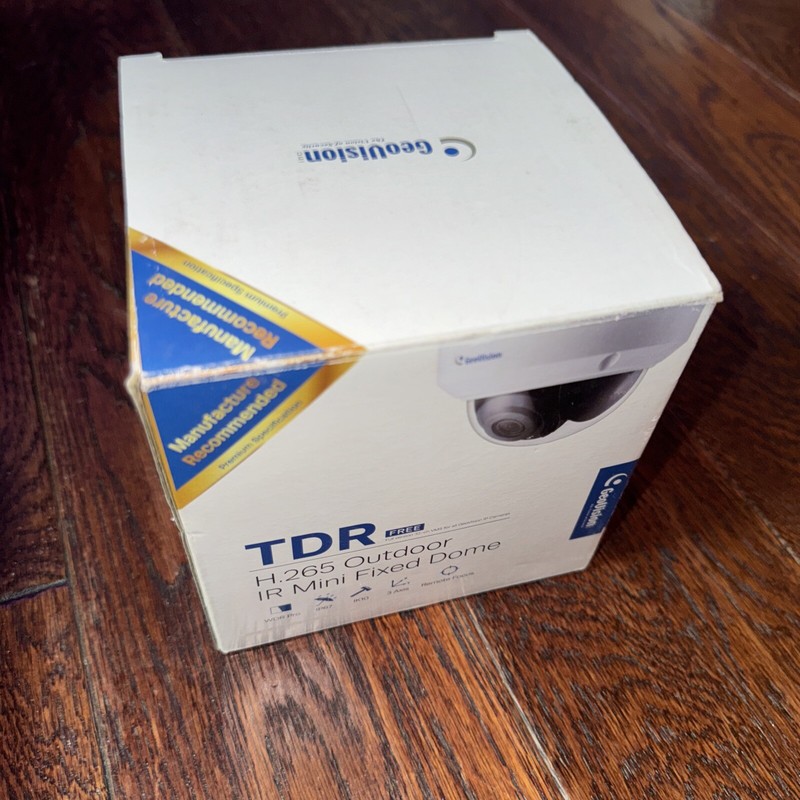 Geovision GV-TDR2700-1F Mini Rugged Dome Camera 2MP 4.0mm WDR 125-TDR2700-1F10