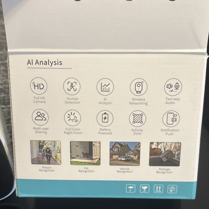 Smart AI Battery Camera With Full HD Resolution and Full Color Night Vision gallery