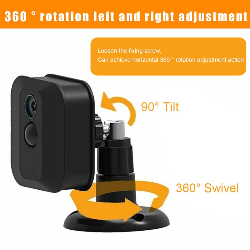 2Pcs System Sturdy Camera Mount Support Wall Bracket 360° Degree For Blink XT2 gallery