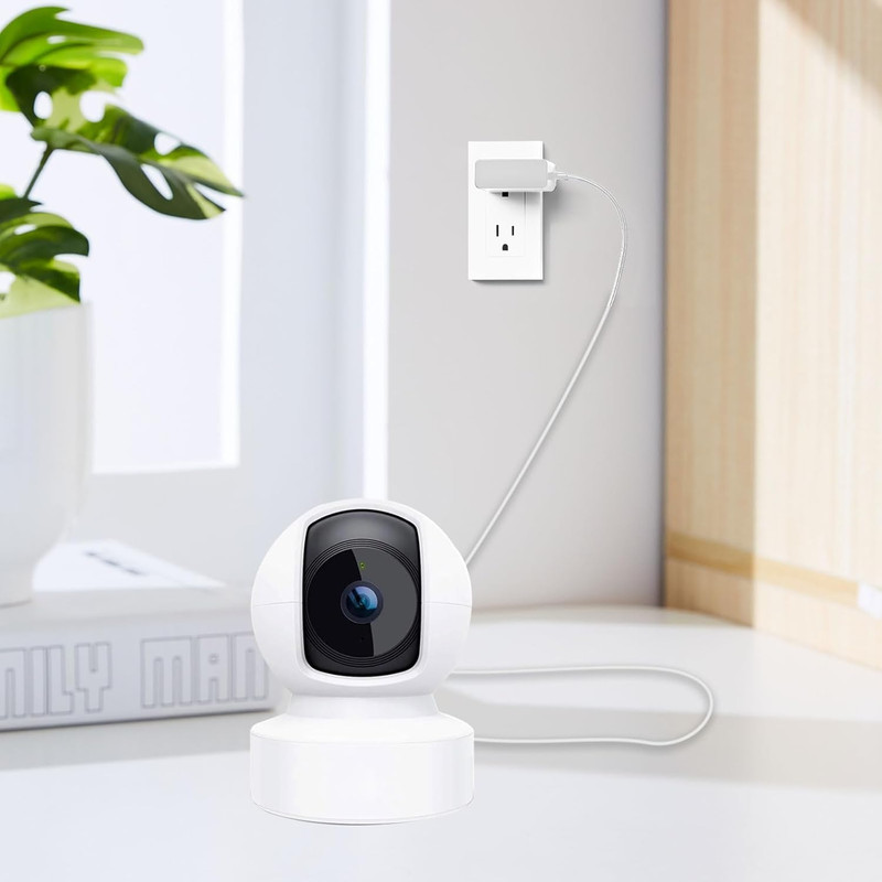 Power Cord Compatible with Kasa Smart Indoor Security Camera EC70 EC71 Kc410S Pa gallery