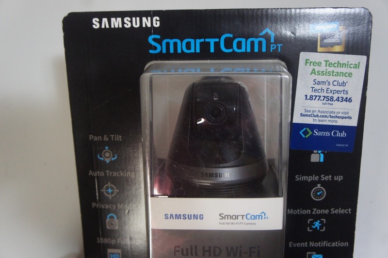 SAMSUNG SNH-V6410PN SmartCam PT 1080p Pan/Tilt Full HD Wi-Fi IP Camera - NEW gallery